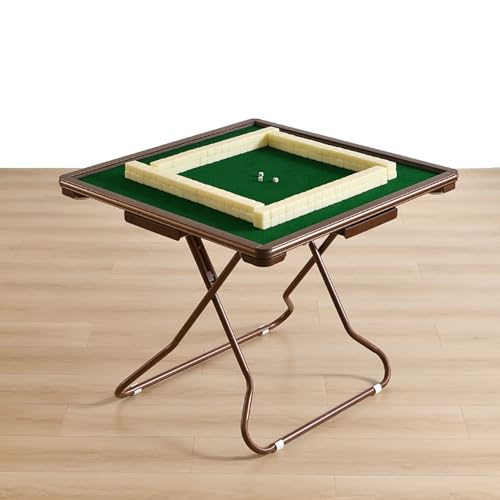 Mesa plegable para Mahjong con posavasos y bandejas miniatura 1