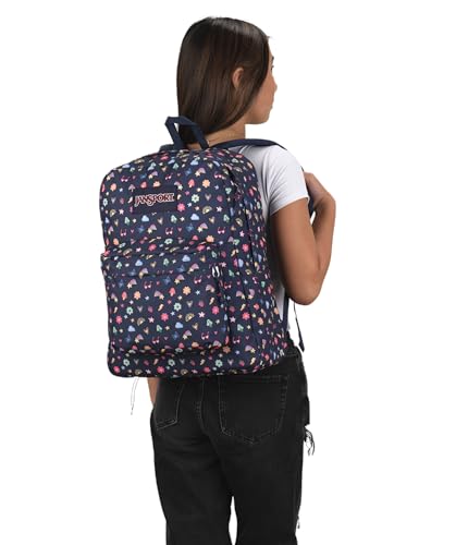 Image of JanSport SuperBreak One Backpack - Durable, Lightweight Bookbag with 1 Main Compartment, Front Utility Pocket with Built-in Organizer - Premium Backpack, Slice of Fun