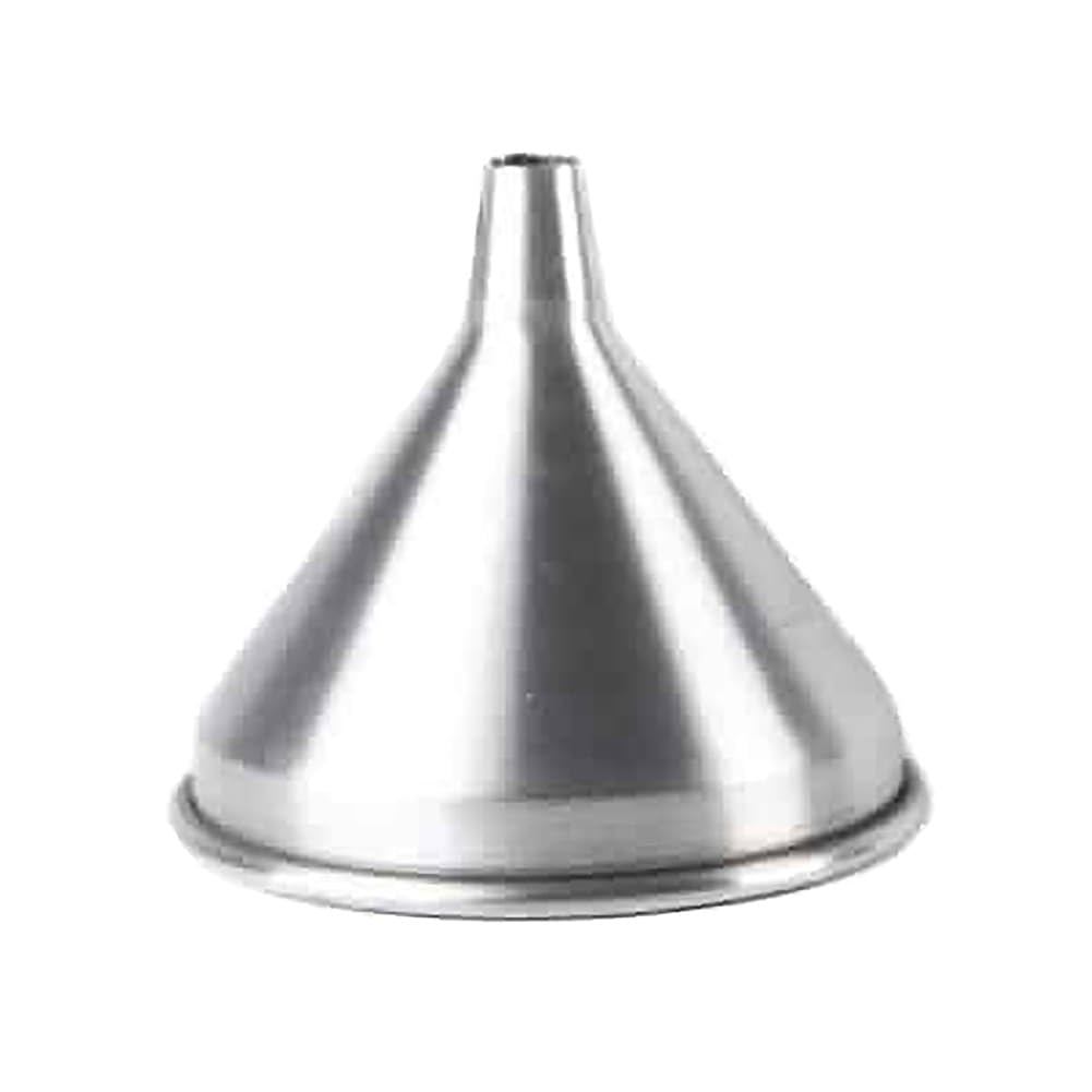 American Metalcraft 1004 Aluminum Spun Heavy-Duty Funnel 4 Quart Capacity 8.75 in Dia Top 3 in Neck Silver - Commercial Kitchen, Bakery, Café & Catering