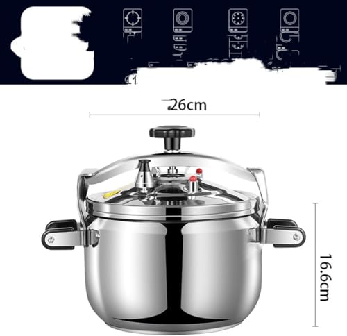 Olla a presión de acero inoxidable gran capacidad miniatura 3