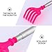 UPKOCH 5pcs Retractable Telescopic Back Scratcher Itch-Relief Scratching Tool with Massage Knobs for Home Use Suitable for All Ages Random Color