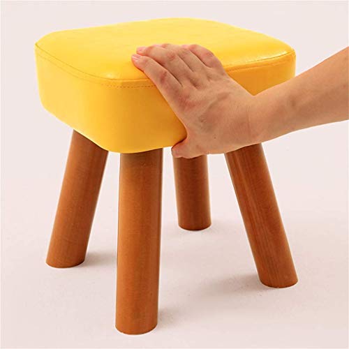Repose-pieds compact jaune pour gagner de la place - 5