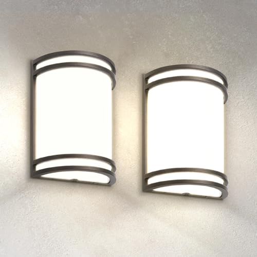 ASD 10 Inch LED Outdoor Sconce Lights - 15W 3000K