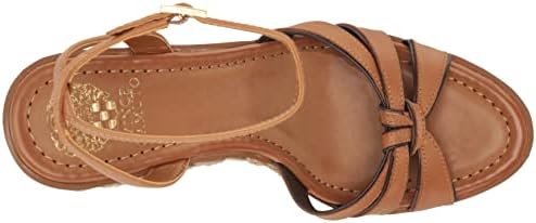 Vince Camuto Women's Pelani Wedge Sandal, Golden Walnut, 9 | Image 4