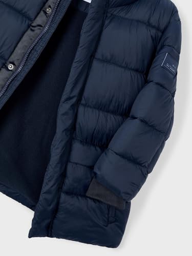 Mayoral Long coat for Boys Navy3