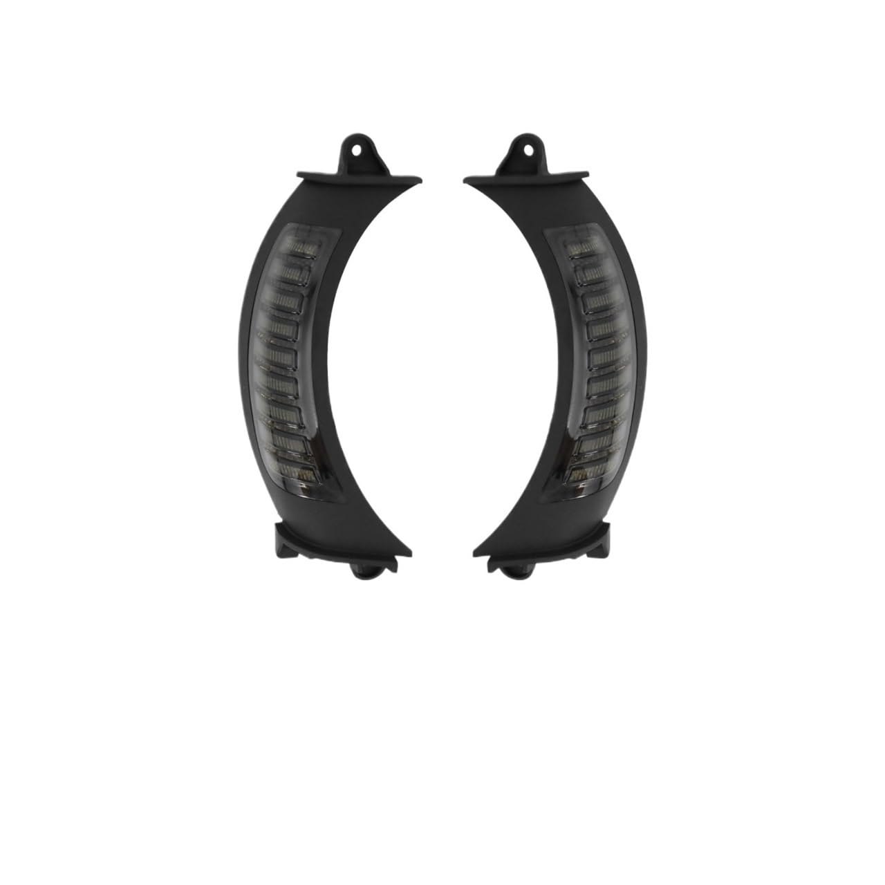 ZHANGTONG Intermitentes para Moto, Indicador de señal de Giro Lateral Delantero para Motocicleta, Luces de Marcha para Ha&rley para Touring Road para Glide FLTRX 2014-Late