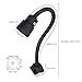 5W Machine LED Work Light,LED Work Light,5W LED Lamp Flexible Gooseneck Lamp 24V 36V for Lathe Milling,Drill Press,Industrial Lighting