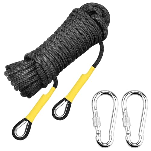 Outdoor Kletterseil 10M (33ft), 8mm Outdoor Kletterseil, statisches...