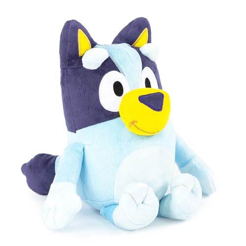 Image of Bluey Cartoon Kids Mini Plush Pillow Buddy, Blue | 12 Inches, Official Product, Ultra-Soft Polyester Microfiber, Stuffed Plushie, Spot Clean Only, Kids Gift