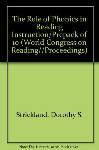 The Role of Phonics in Reading Instruction/Prepack of 10 | Amazon.com.br
