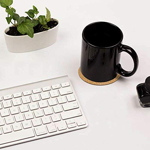 Blisstime 36 Pcs Self-Adhesive Cork Round For Diy Coasters, 4"X 4" Cork Circle, Cork Tiles, Cork Mat, Cork Sheets With Strong Adhesive-Backed #TOP5