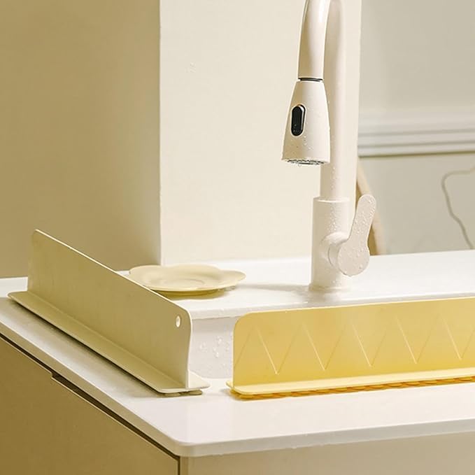 CARTZILLA Kitchen Sink splash Guard | silicone Splash Guard for Kitchen Island, Countertop, Stove & Sink Protection β Oil, Water, Stain Resistant, Easy Clean, Durable 2