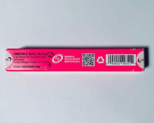 MX - Dabalash Professional Eyelash & Brow Strengthener – Give Your Own Lashes A Longer, Fuller, & Thicker Look – 0.18 oz