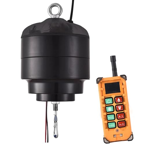 SYAXVOM Elevador eléctrico para lámparas de araña con Control Remoto, Elevador de lámparas Colgantes de Alta Resistencia, Capacidad de Carga