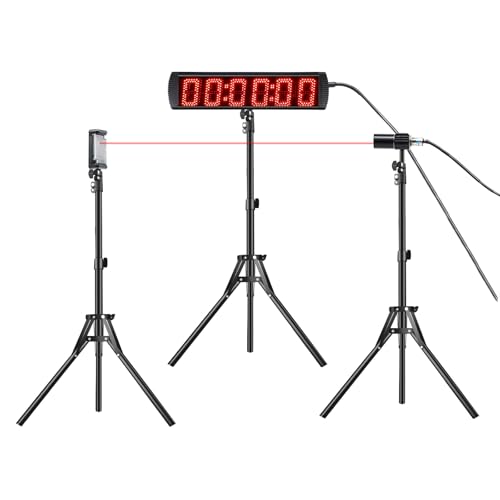 GAN XIN Indoor Wired Laser Timer for Training,LED Stopwatch Race