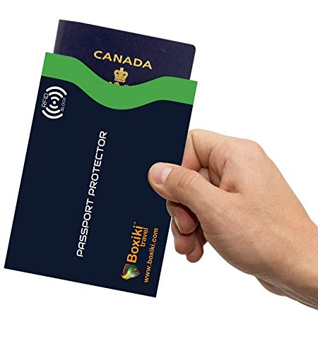 Boxiki Travel Rfid Blocking Passport Sleeves thumb #1