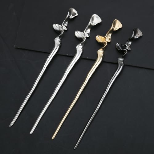 FRCOLOR Pack of 2 Chinese Hair Pin Hair Sticks - Image 4
