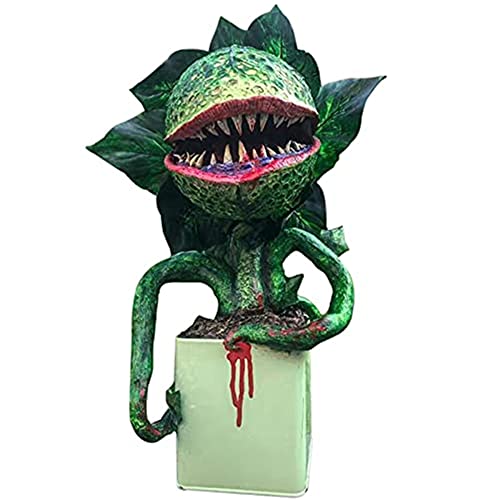 Piranha Flower Replica Movie Prop Yard Resin Ornaments Little Shop of Horrors Halloween Decoration Outdoor Decoration
