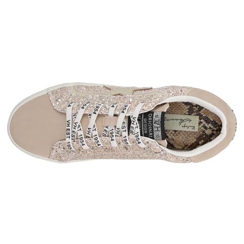 VINTAGE HAVANA Women's Action 2 Glitter Lace Up Sneaker4