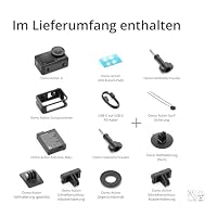 DJI Osmo Action 4 Surf-Combo – wasserdichte Action-Kamera mit Surfsicherung für die Kamerasicherheit, mit 1/1,3-Zoll-Sensor, 4K/120fps, Touchscreen-Bedienung bei Nässe – Ansicht 6