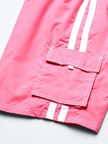 Image of Kanu Surf Men's Big Viper Extended Size Stripe Swim Trunk