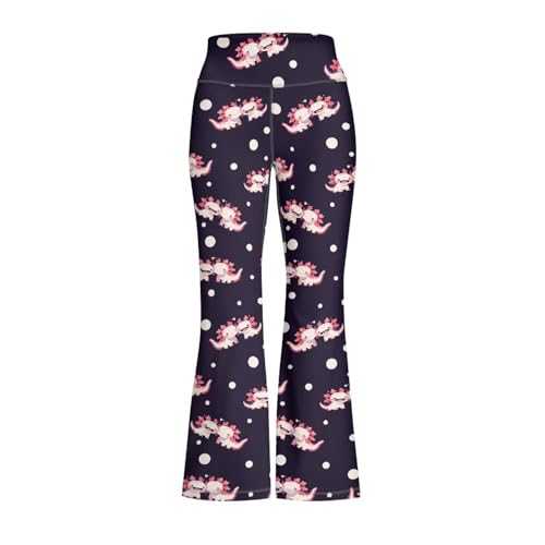 Salamander Girls Crossover Flare Leggings Kids High Waist Cross Bell Bottoms Bootcut Lounge Active Yoga Pants 5-14 Years2