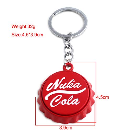 Ouvre-bouteille Nuka Cola porte-clés décapsuleur en métal résistant