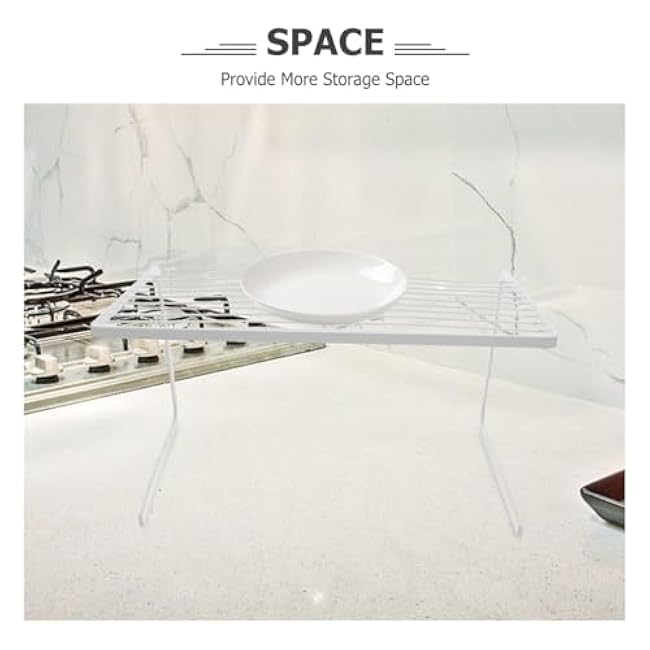 PRETYZOOM Kitchen Storage Shelf Multi Wire Organizer for Countertop and Pantry Space-saving Spice Rack and Pot Holder Sturdy Construction for Organized Kitchen and Easy Access to Seasonings