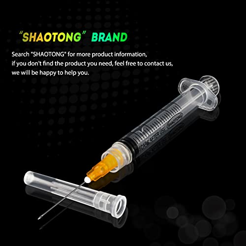 Image of 2.5ml Syringe 25 Gauge 1 inch Luer Lock Needle Lab Disposable Syringes 100 Pack