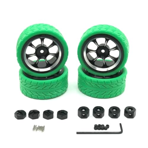 Pièces de mise à niveau voiture RC WLtoys A959 A979 K929 roues et pneus métalliques