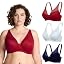 Light Green,navy,red(3 Pack)