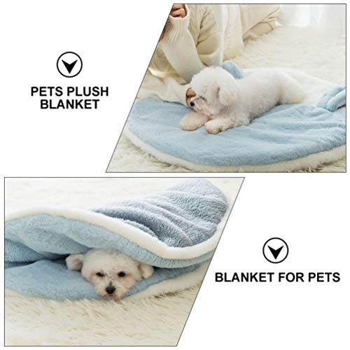 ULTECHNOVO Caixa de Pelúcia Almofada Almofada Respirável Cama para Cães Gatos Filhote de Cachorro Be