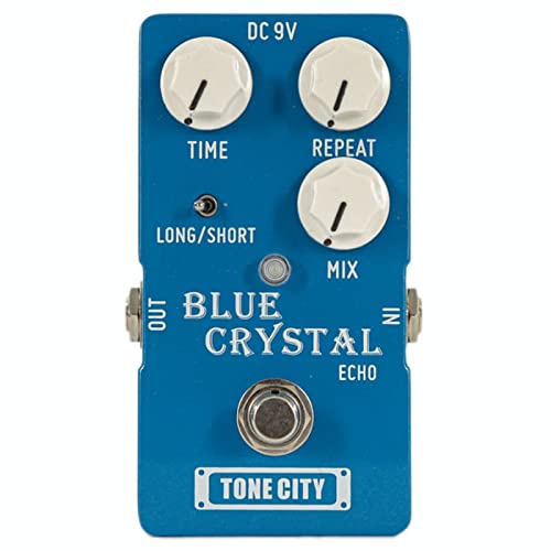 Tone City Blue Chrystal Echo - Aparato de efectos para guitarra eléctrica Cover
