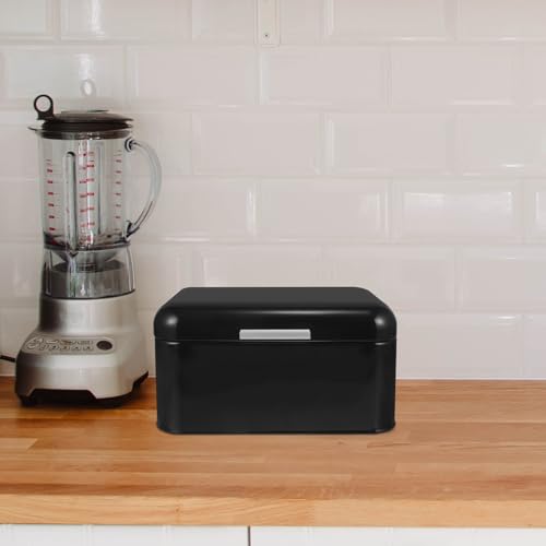 Boîte cuisine rétro noire Zerodeko pour décorer le plan de travail - 7