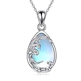 YAFEINI Phoenix Necklace Sterling Silver Phoenix Bird Pendant Necklace Spiritual Nirvana Phoenix Jewelry Gifts for Women