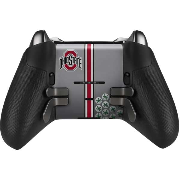Skinit Decal Gaming Skin Compatible with Xbox Elite Wireless Controller Series 2 - Officially Licensed Ohio State University Buckeyes Design