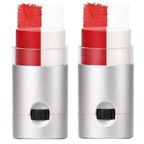 2PCS Red White Face Paint