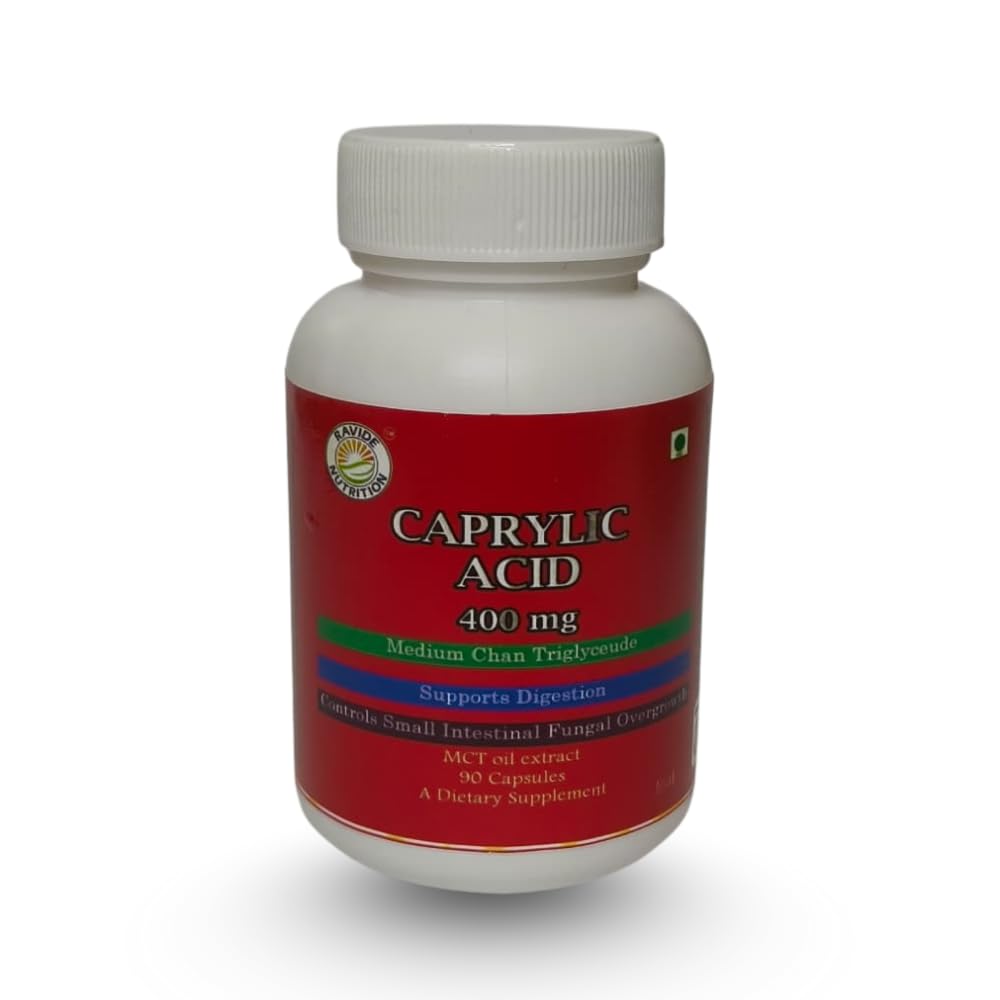 Caprylic Acid 600 mg 90 Softgels