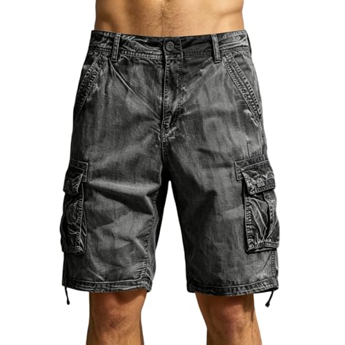 Short cargo homme coupe droite en coton pour ranger tous vos objets