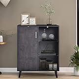 WAS SIE BEKOMMEN: 1 Schrank, 1 Werkzeug der Montage, Schrauben, 1 x Anleitung. Achten Sie bitte darauf: um ein Umkippen zu vermeiden, kann dieses Produkt an der Wand montiert werden.