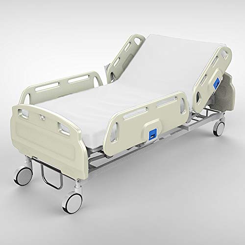 Image of TL Care Health Fitted Hospital Bed Sheet, Fits 84 inch x 36 inch x 16 inch Hospital and Home Care beds, Soft, Durable and Elastic-Free