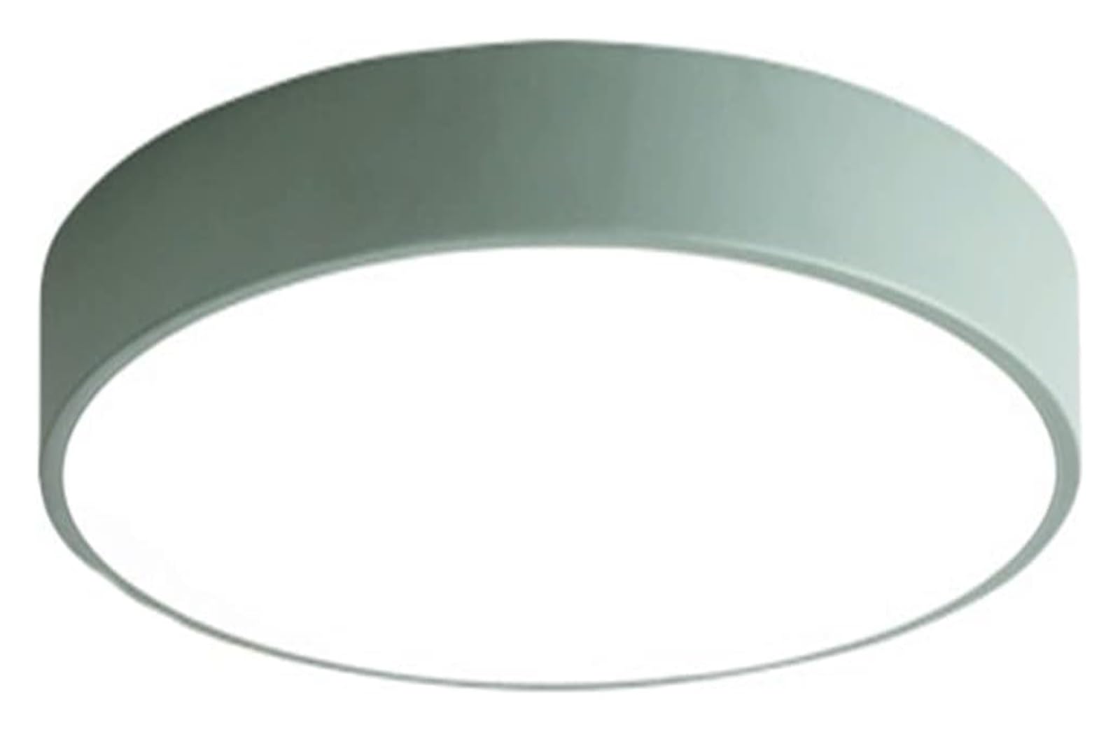 KXEcoLife Ceiling Lamp Lights Panel Light Recessed Installation Flat Easy to Install Flush Fixtures for Study Villa Bedroom Corridor Children(Green,19.7in)