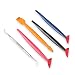 Gomake Vinyl Wrap Application Tool Kit 5 in 1 Include Magnet Squeegee and Flexible Micro Squeegee Curves Slot Tool Set with Felt Edge and Different Hardness
