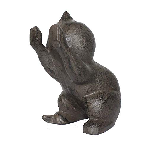 Wintent Cast Iron Door Stopper Decorative Dog Cat Mouse Doorstop (Cat) #TOP2