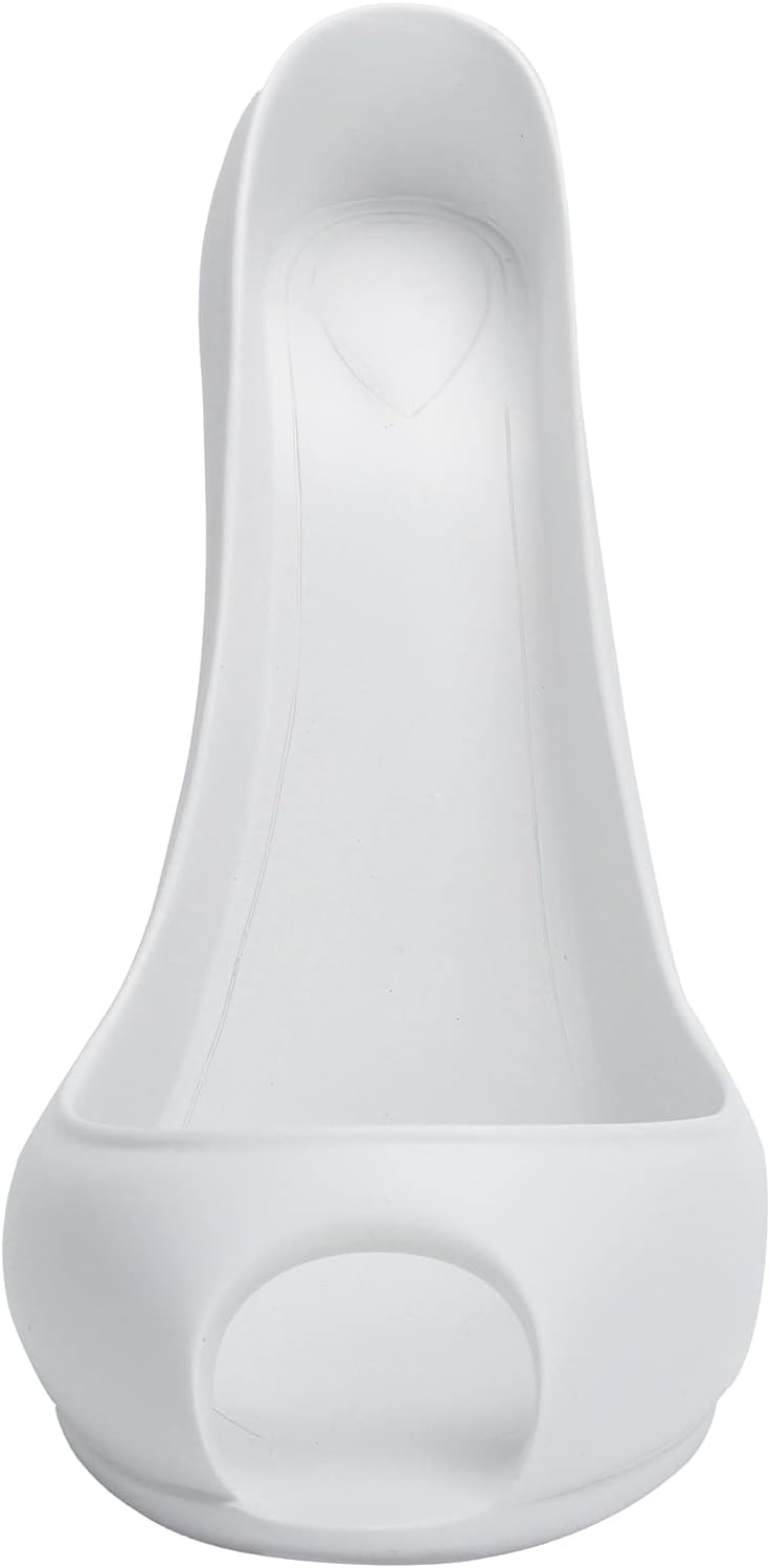 TOPINCN Wine Rack Synthetic Wine Bottle Display Holder Innovative Highheeled Shoe Shape Home Decoration Accessories(White)