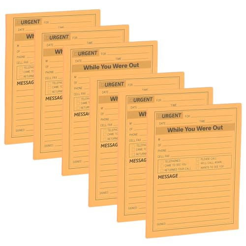 Notes autocollantes PATIKIL While You Were Out pour éviter la perte des appels de bureau