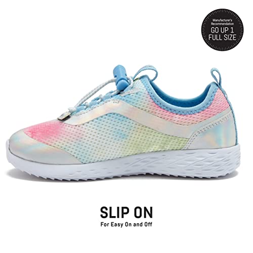 Avia Tênis infantil Avi Spirit sem cadarço – tênis leve, atlético, tênis de corrida para meninos e m