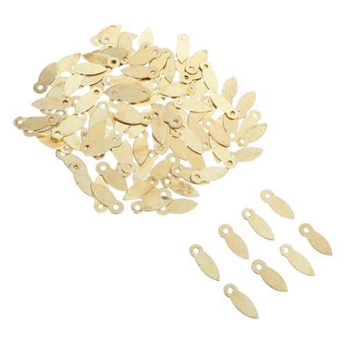 OSALADI 100st Guldpläterade Bilderam Clips Hållbara Fästen För Bilderamar Lätt Att Installera Perfekta För Hem Och Butik Säkra Och Eleganta Lösningar För Rammontering