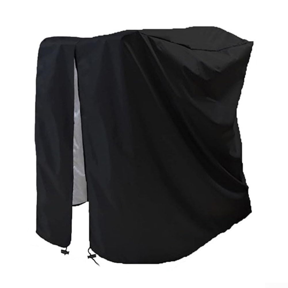 Funda para cinta de correr plegable en tela Oxford 210D negra impermeable para fitness en casa