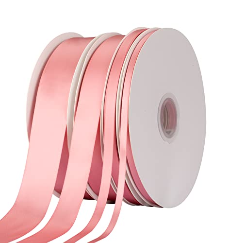 Double Faced Satin Ribbon, 38mm X 91M, Solid Polyester Ribbon for Gift Wrapping Crafts, Wedding Party Ceremony Decoration - Image 4